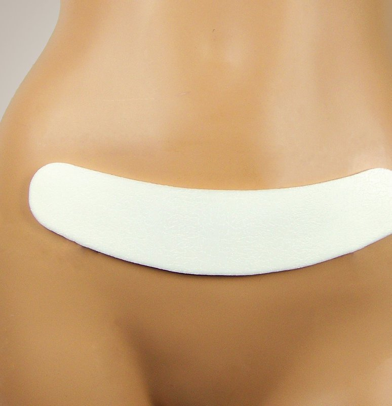 Opatrunek silikonowy Oleeva Fabric / na brzuch po cesarskim cięciu (6 cm x 23 cm)