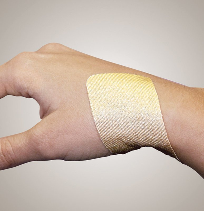 Opatrunek silikonowy Oleeva Fabric ( 13 cm x 13 cm )