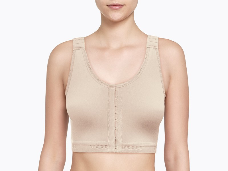 Biustonosz IVORY zapinany z przodu na haftki