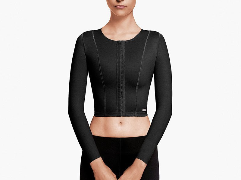 Kamizelka damska po liposukcji (kolor czarny)