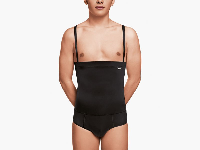 Spodenki męskie z szelkami